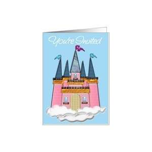    Princess Castle in the Clouds Invitation Card Toys & Games