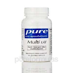  Pure Encapsulations Multi t/d 120 Vegetable Capsules 