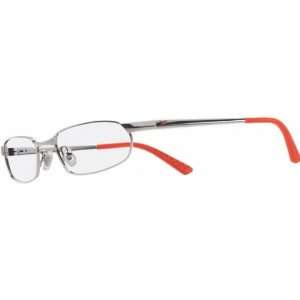  Nike 6036 Eyeglasses (23) Shiny Chrome, 50mm: Sports 