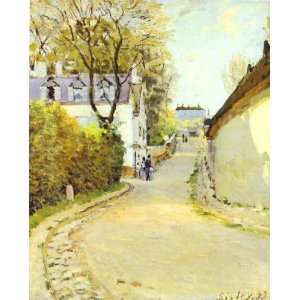  Sisley Art Reproductions and Oil Paintings Rue de la 