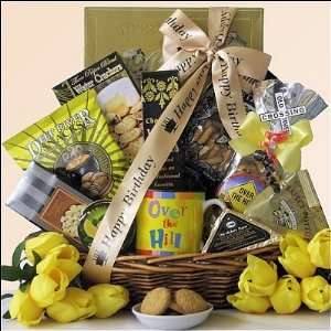 Over the Hill Birthday Gift Basket:  Grocery & Gourmet Food