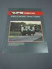 VINTAGE WHITE TRACTOR FARM EQUIPMENT BROCHURE FOR 2 88 / 2 110 FIELD 