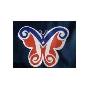  Puerto Rico Flag Butterfly Sticker 