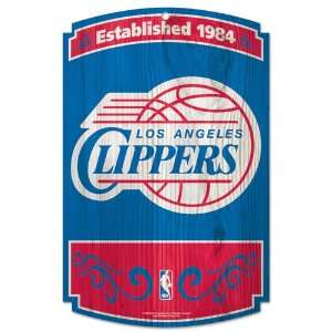 Los Angeles Clippers 11x17 Wood Sign