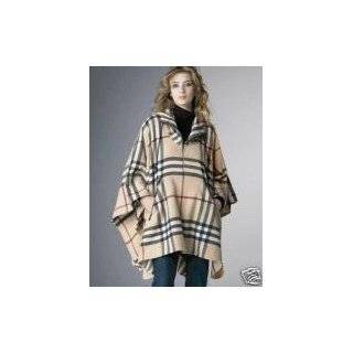    Burberry Zippered Hooded Poncho Cape Explore similar items
