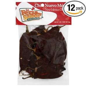 La Fuerza Chili Pods New Mexico, 3 Ounce: Grocery & Gourmet Food