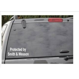  Smith & Wesson   Protected By Tin Sign 12.5 X 16 , 12x16 