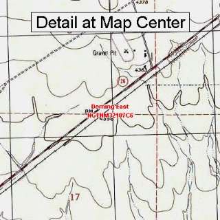  USGS Topographic Quadrangle Map   Deming East, New Mexico 