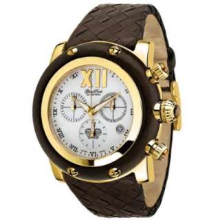 Glam Rock Unisex GR10170 Miami Collection Chronograph Brown Leather 