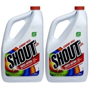  Shout Stain Remover Liquid Refill, 60 oz 2 ct (Quantity of 