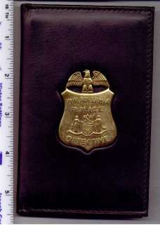 Philadelphia Police Wallet for their Detective Badge & Dual Oversize 