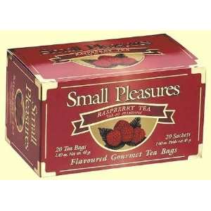 Small Pleasures Raspberry Tea (20 Bags in Two Way Box)  