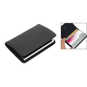   Black Card Holder for Business Name Card Credit Card: Office Products