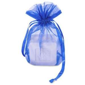  5 x 7 Royal Blue Organza Fabric Bags Health & Personal 