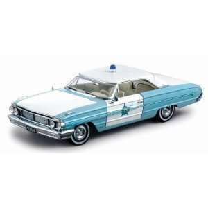 SunStar 1/18 1964 Ford Galaxie 500 Police Car: Toys 