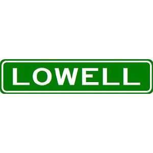  LOWELL City Limit Sign   High Quality Aluminum Sports 