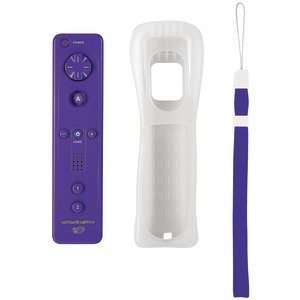 Nintendo Wii Remote With Gripz (Purple) (Video Game Access / Wireless 