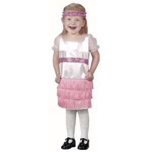  Childs Toddler Flapper Dress Halloween Costume (2 4T 