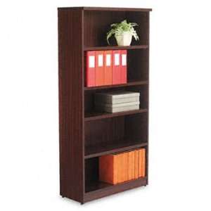  New   Valencia Series Bookcase, 5 Shelves, 31 3/4w x 12 1 