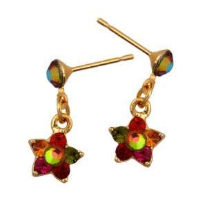  Michal Negrin Star Earrings Well Crafted with Multicolor 