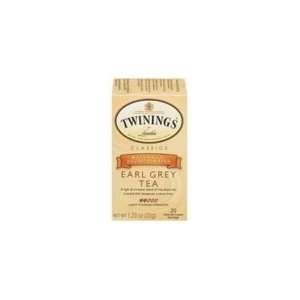 Twinings Decaf Earl Grey Tea (3x20 bag)  Grocery & Gourmet 