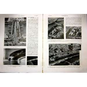   Paris Iena Architecture France French Print 1936