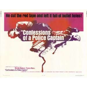  Confessions of a Police Captain   Movie Poster   11 x 17 