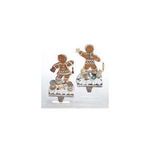  Pack of 4 Gingerbread Kisses Girl and Boy Gingerbread 