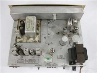 Vintage HH Scott Kit LT 110 Brass Faceplate Stereo FM Tube Tuner AS IS 