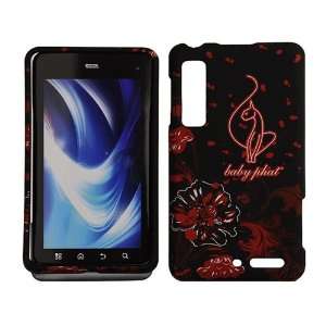  Poppys Red Baby Phat Rubberized Faceplate Hard Crystal 
