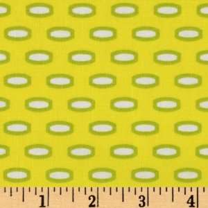   Beads Yellow Fabric By The Yard heather_bailey Arts, Crafts & Sewing