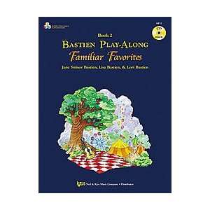  Bastien Play Along Familiar Favorites, Book 2 (Book & CD 