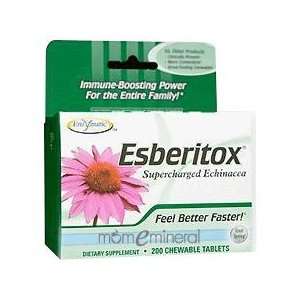 Enzymatic Therapy Esberitox Supercharged Echinacea, Chewable Tablets 