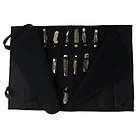 united nylon 36 piece knife carrying case new expedited shipping
