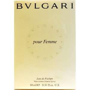  Bulgari Pour Femme Eau De Parfum 0.34 Oz / 10 Ml Beauty