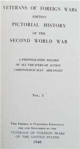 VFW, Pictorial History of the Second World War, 1948  