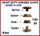 quality antique brass leather canvas snap fastener kit returns 