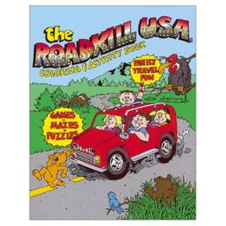  The Roadkill U. S. A. Coloring & Activity Book 