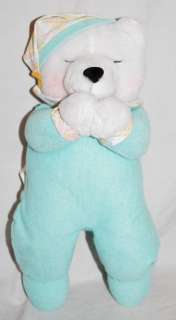Rare Talking AVON Bedtime Prayer Teddy Bear Plush Toy  
