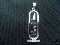 Egypt Silver Jewelry Name Cartouche of Goddess Isis  