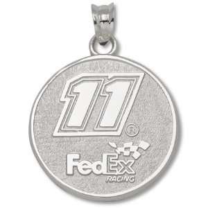   #11 Fed Ex Logo Pendant   Sterling Silver Jewelry
