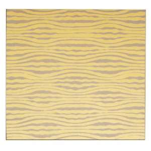   Metal Sheet Gold With Zebra Print Pattern   3x3 Inch Arts, Crafts