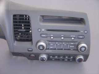 RADIO CLIMATE CONTROL DASH OEM HONDA CIVIC 06 07 09 CD  