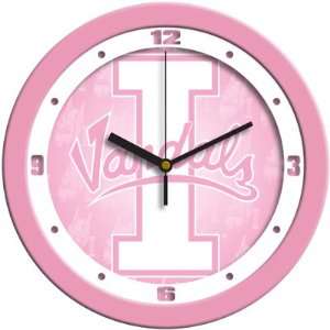  Idaho Vandals NCAA Wall Clock (Pink)