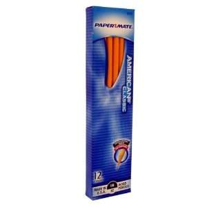  American® Classic Pencils, Pre Sharpened,#2 Medium Soft 