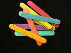50 JUMBO POPSICLE STICKS Bird Toy Parts Crafts COLORED
