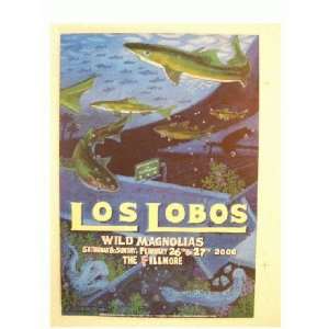 Los Lobos Poster Handbill Live At The Fillmore