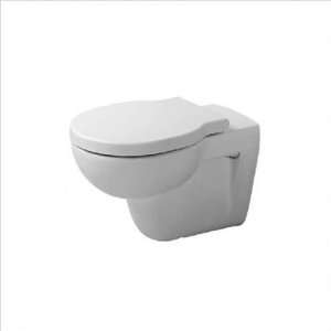  Duravit D18017 Foster Wall Mount Toilet, White: Home 