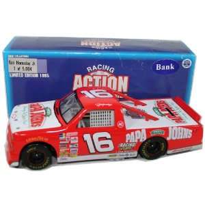  Ron Hornaday Diecast Papa Johns Truck 1/24 1995 Bank Toys 