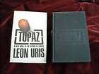 leon uris topaz 1st 1st note file photo expedited shipping